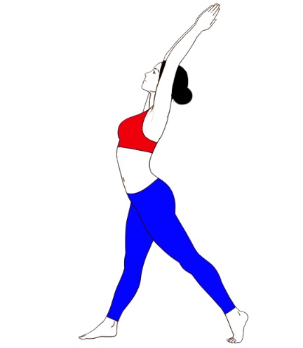 Amazon.com: Stupell Industries Yoga Crescent Moon Pose Human Working out,  Design by Nina Blue, 24 x 30 : Everything Else