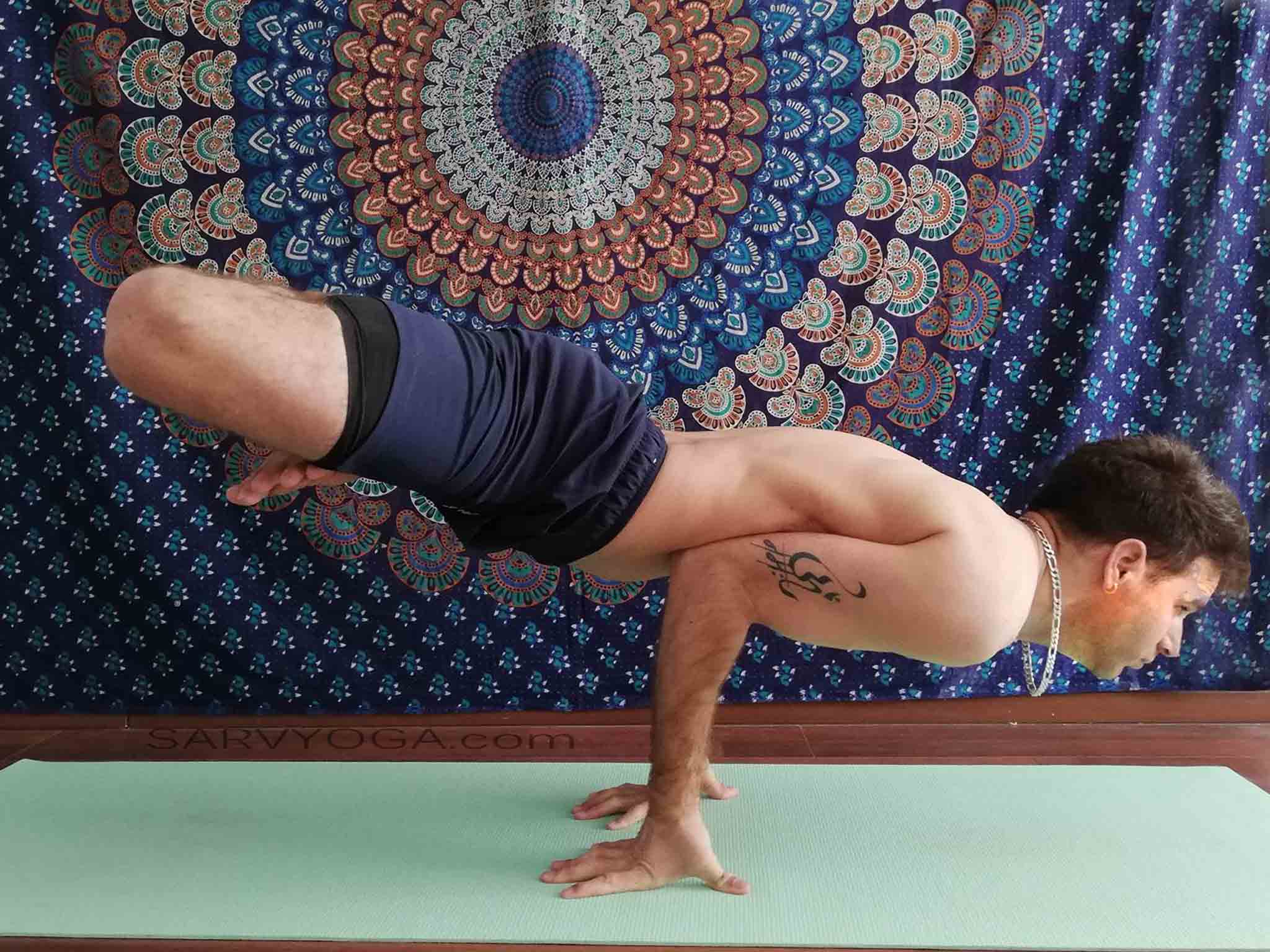 Plank Pose Variation Cross Leg Yoga (Phalakasana Variation Cross Leg), Yoga  Sequences, Benefits, Variations, and Sanskrit Pronunciation
